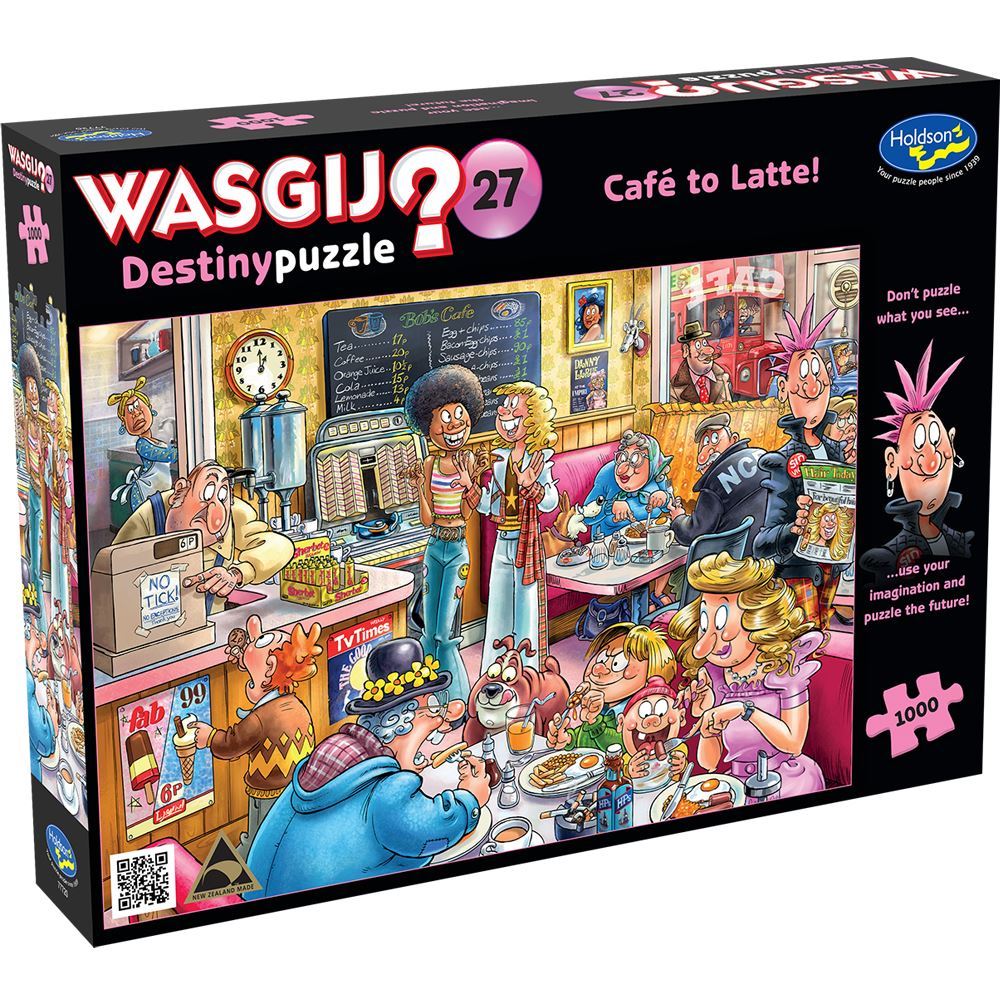 Wasgij Destiny #27 1000 Piece Cafe To Latte – Toyworld NZ