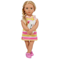 OUR GENERATION REGULAR OUTFIT RAINBOW UNICORN NIGHT DRESS OUTFIT