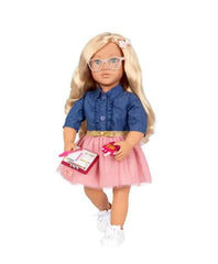OUR GENERATION 18 INCH DELUXE DOLL - EMILY