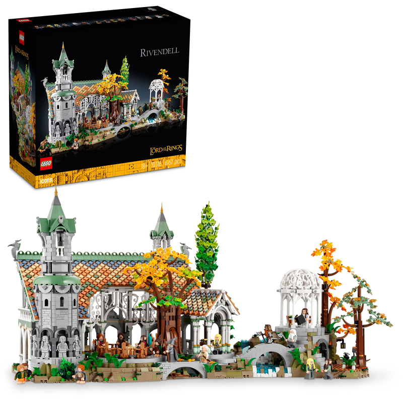LEGO 10316 Icons The Lord Of The Rings: Rivendell – Toyworld NZ
