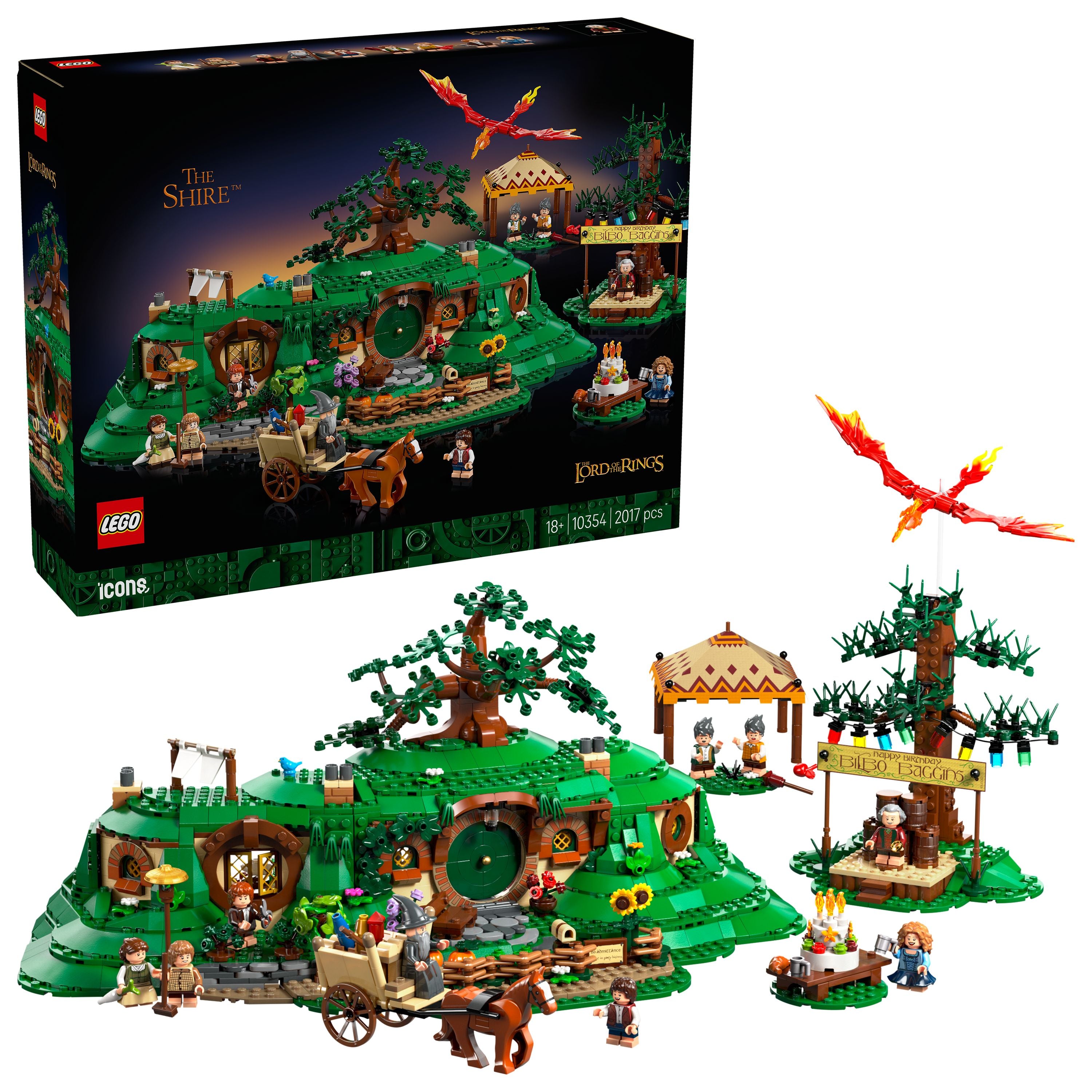 LEGO 10354 Icons The Lord of the Rings: The Shire – Toyworld NZ