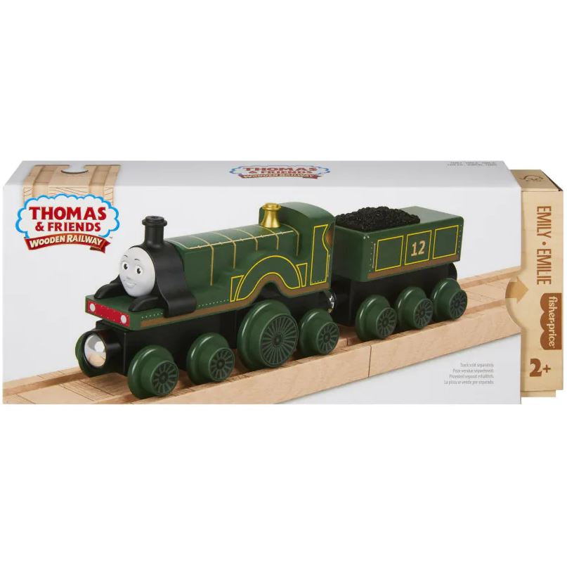 Fisher-Price Thomas Friends Wooden Railway Emily Engine And Coal