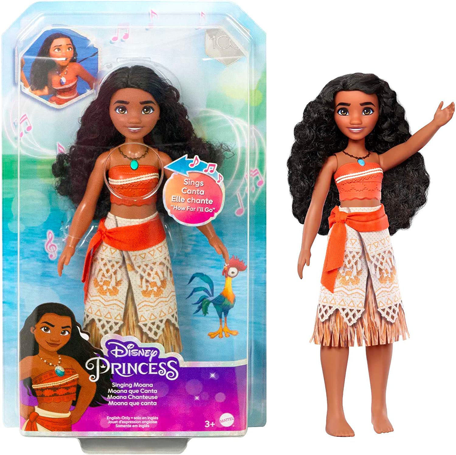 Disney Princess Singing Moana Doll – Toyworld NZ