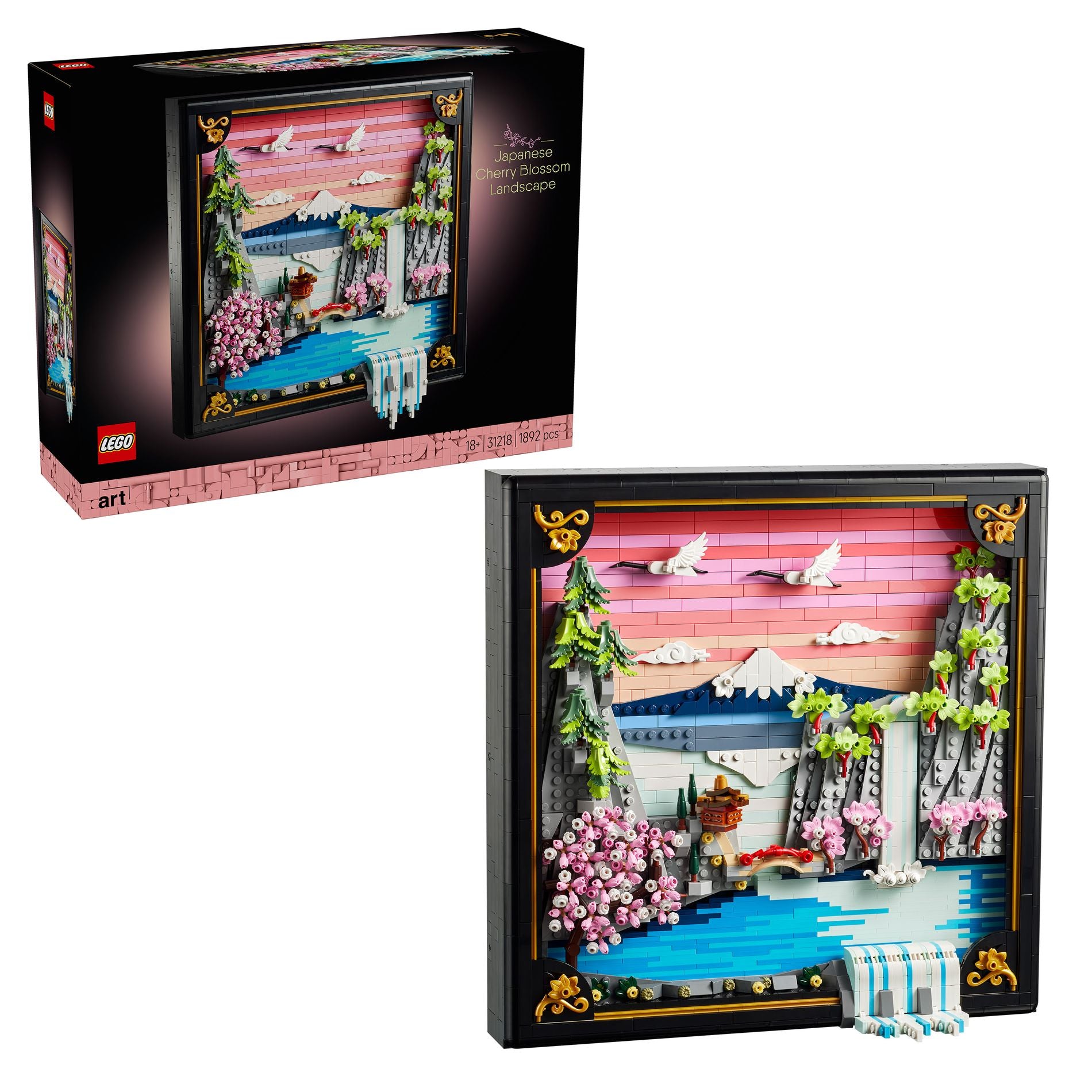 LEGO 31218 Art Japanese Cherry Blossom Landscape – Toyworld NZ