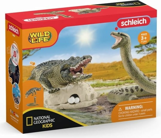 Schleich Wild Life National Geographic Kids Danger In The Swamp