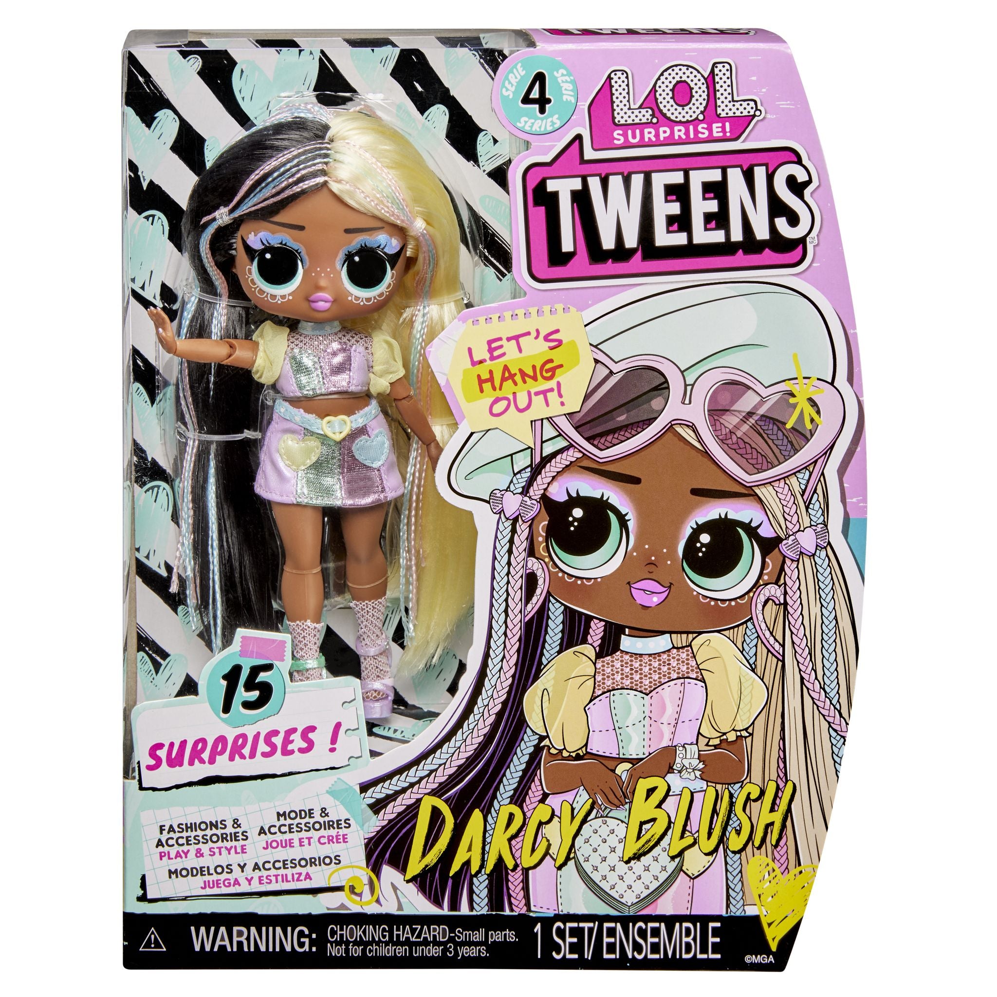Surprise Tweens Fashion Doll S4 Darcy Blush – Toyworld NZ