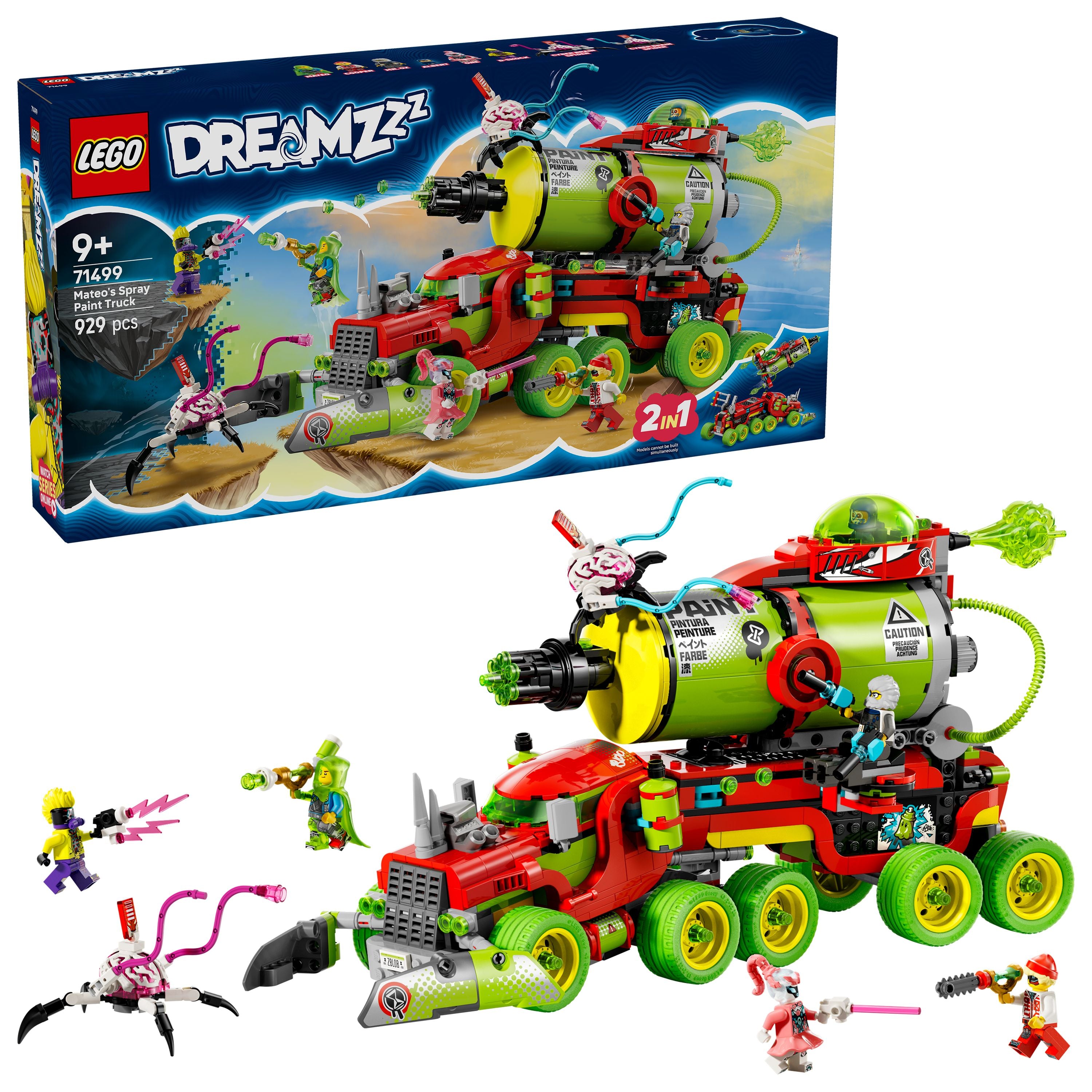 LEGO 71499 DREAMZzz Mateo's Spray Paint Truck – Toyworld NZ