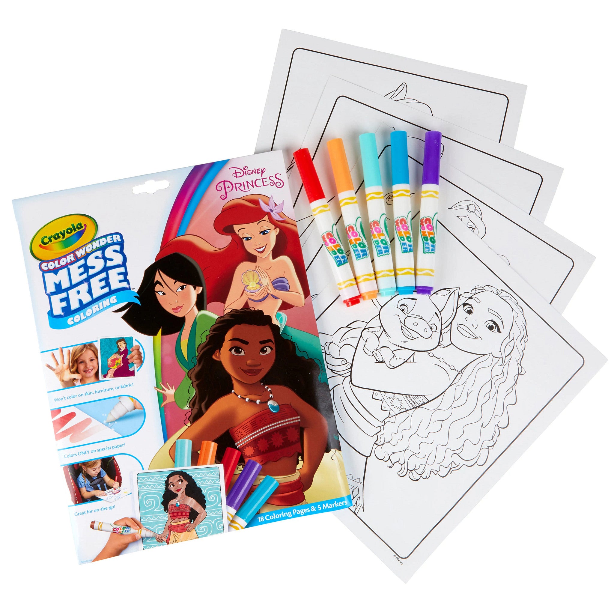 Crayola Colour Wonder Mess Free Disney Princess – Toyworld NZ