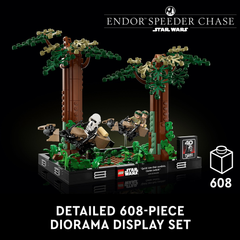 LEGO 75353 STAR WARS ENDOR SPEEDER CHASE DIORAMA