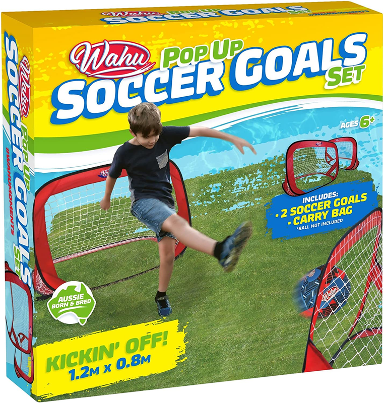 Wahu Pop Up Soccer Goals Set Toyworld NZ
