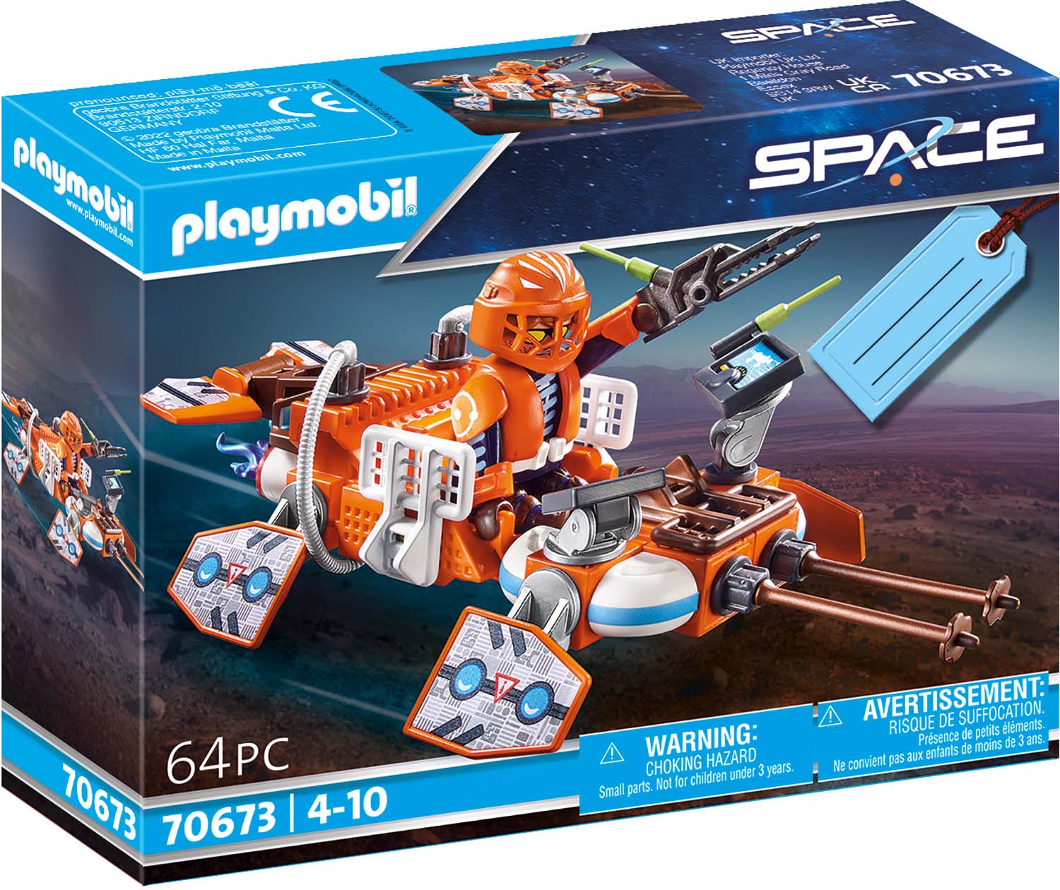Playmobil 70673 Space Space Ranger Gift Set Small – Toyworld NZ