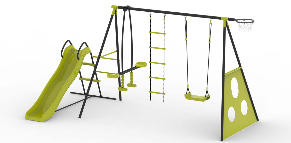 ACTIVE SWING SET WITH SLIDE Toyworld NZ