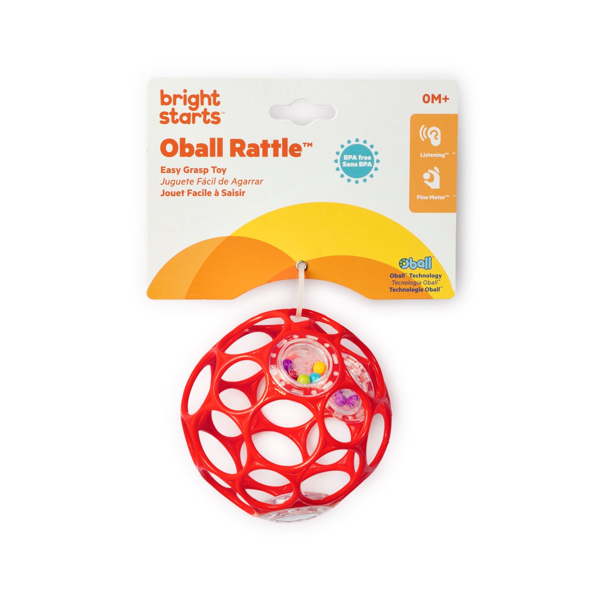 Bright Starts Oball Rattle Roll Assorted Styles – Toyworld NZ