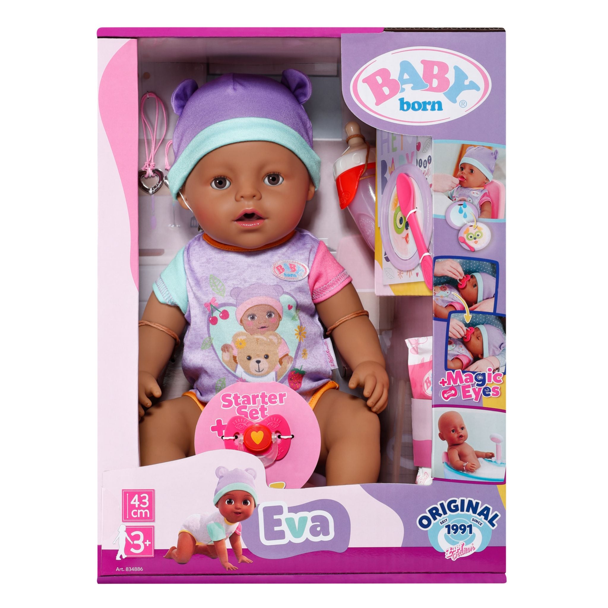 BABY Born Eva 43cm Doll – Toyworld NZ - Main Image