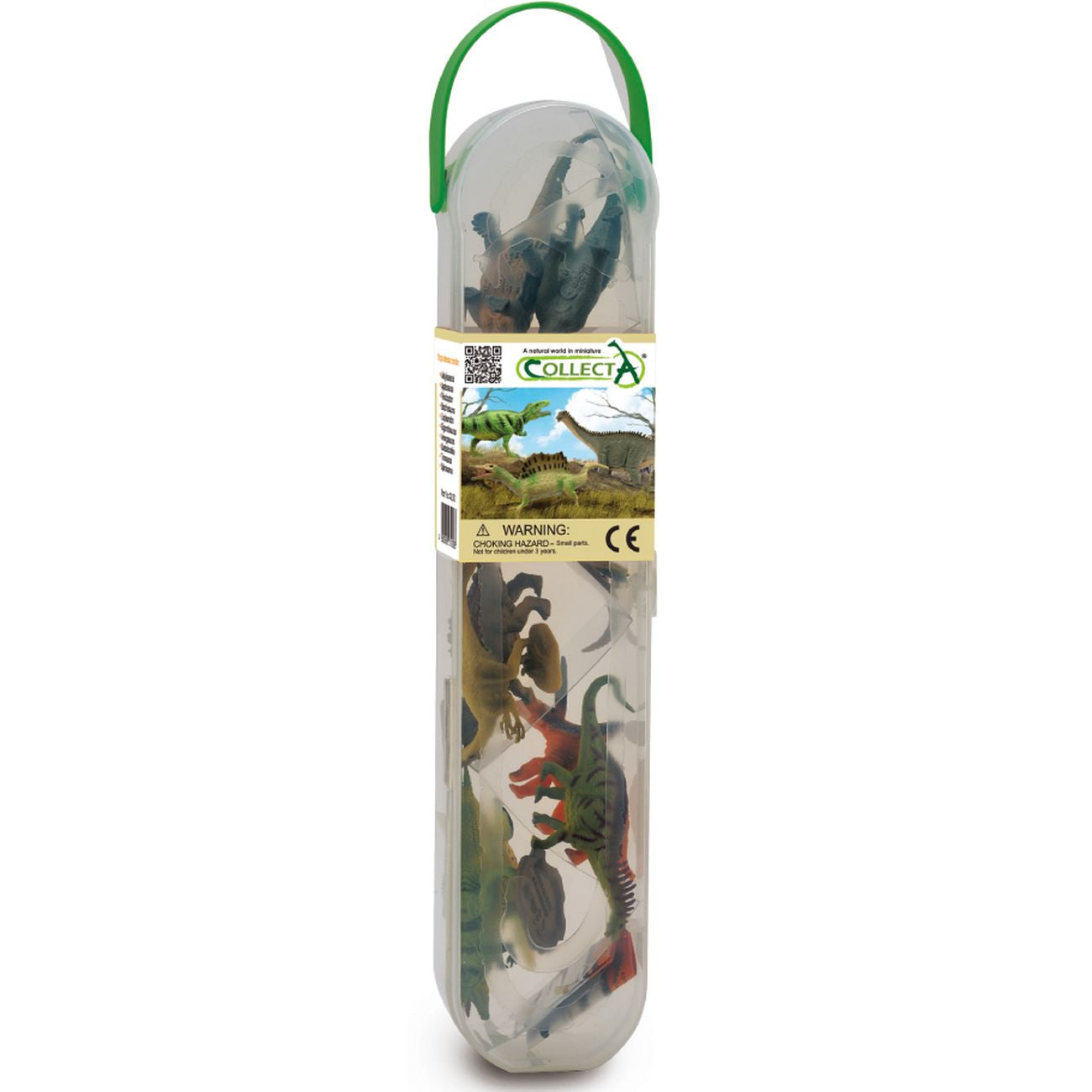 Figura Velociraptor CollectA - Juguete Prehistórico Pintado A Mano, En Caja Con Ventana, Escala Realista