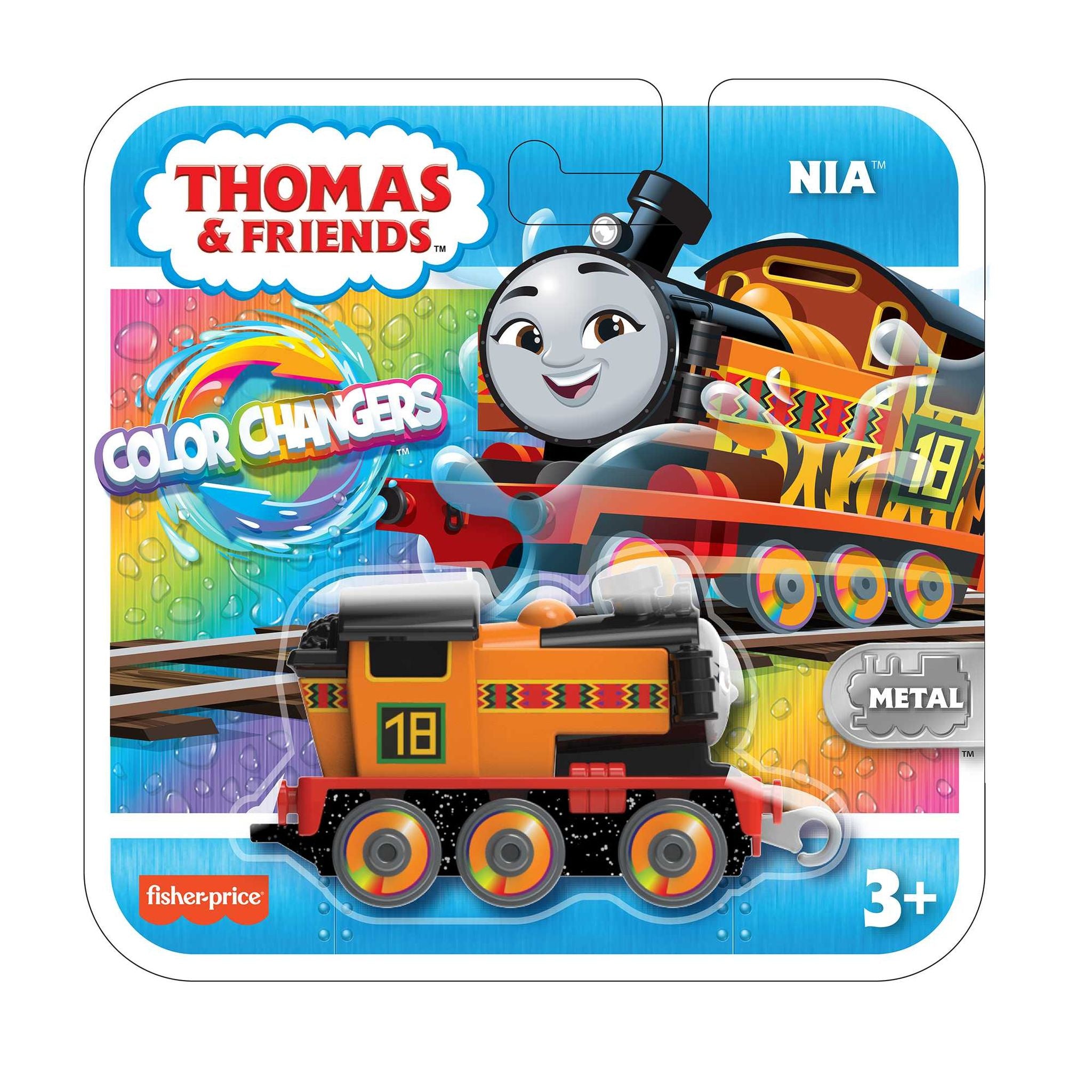 Fisher-Price Thomas Friends Colour Changers Engine Nia – Toyworld NZ