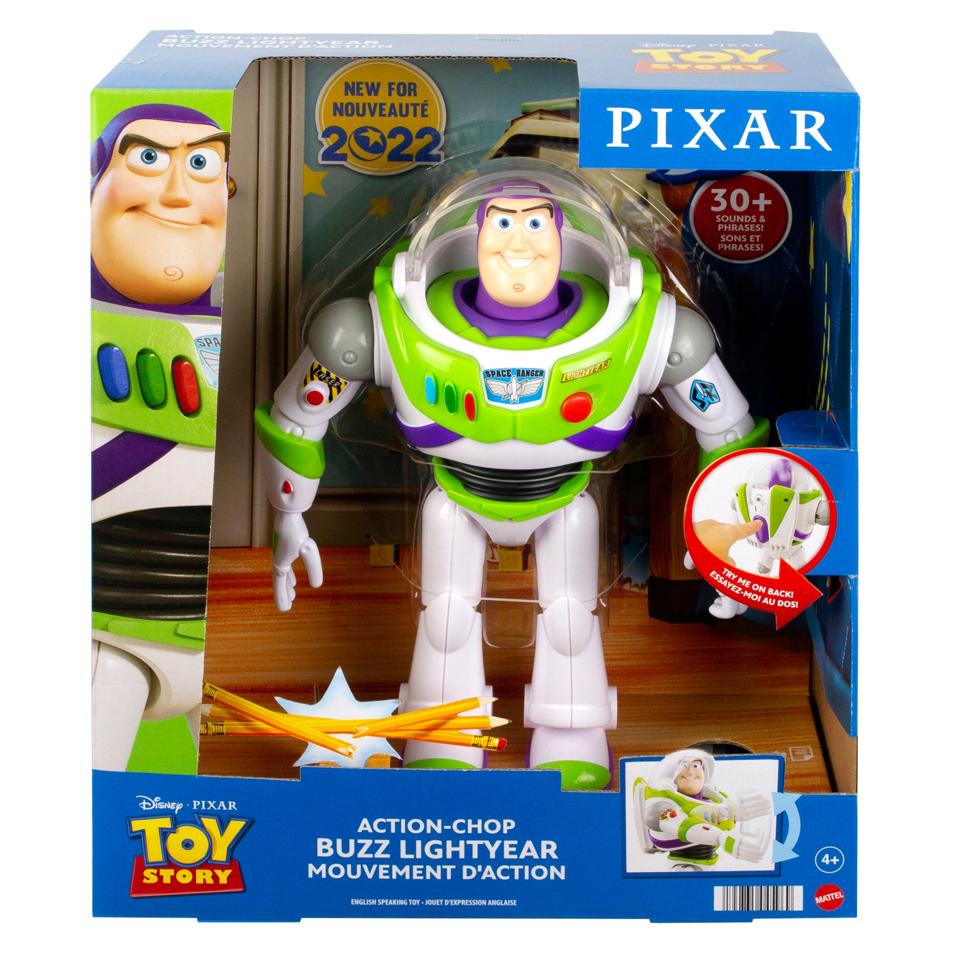 Disney Pixar Toy Story Action Chop Buzz Lightyear – Toyworld NZ