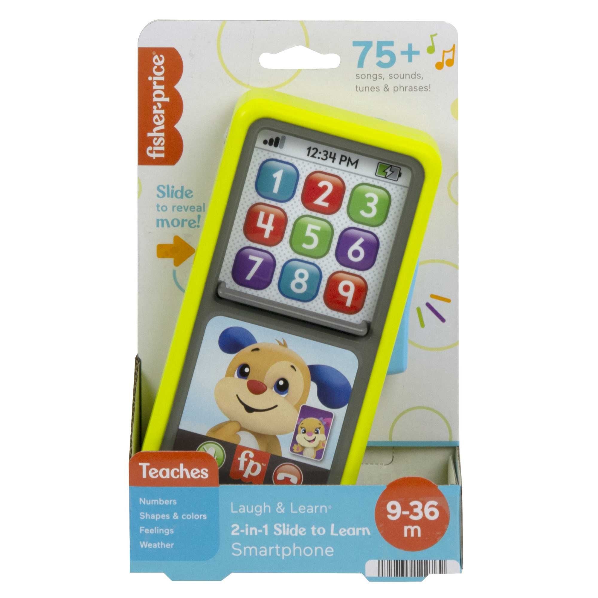 Fisher-Price Laugh Learn 2-In-1 Slide To Learn Smartphone