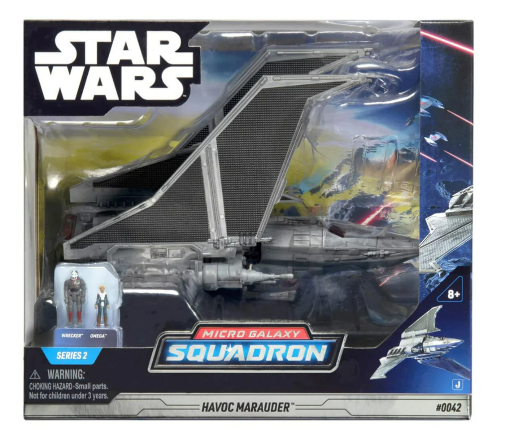 Star Wars Micro Galaxy Squadron Deluxe Starship #0042 Havoc