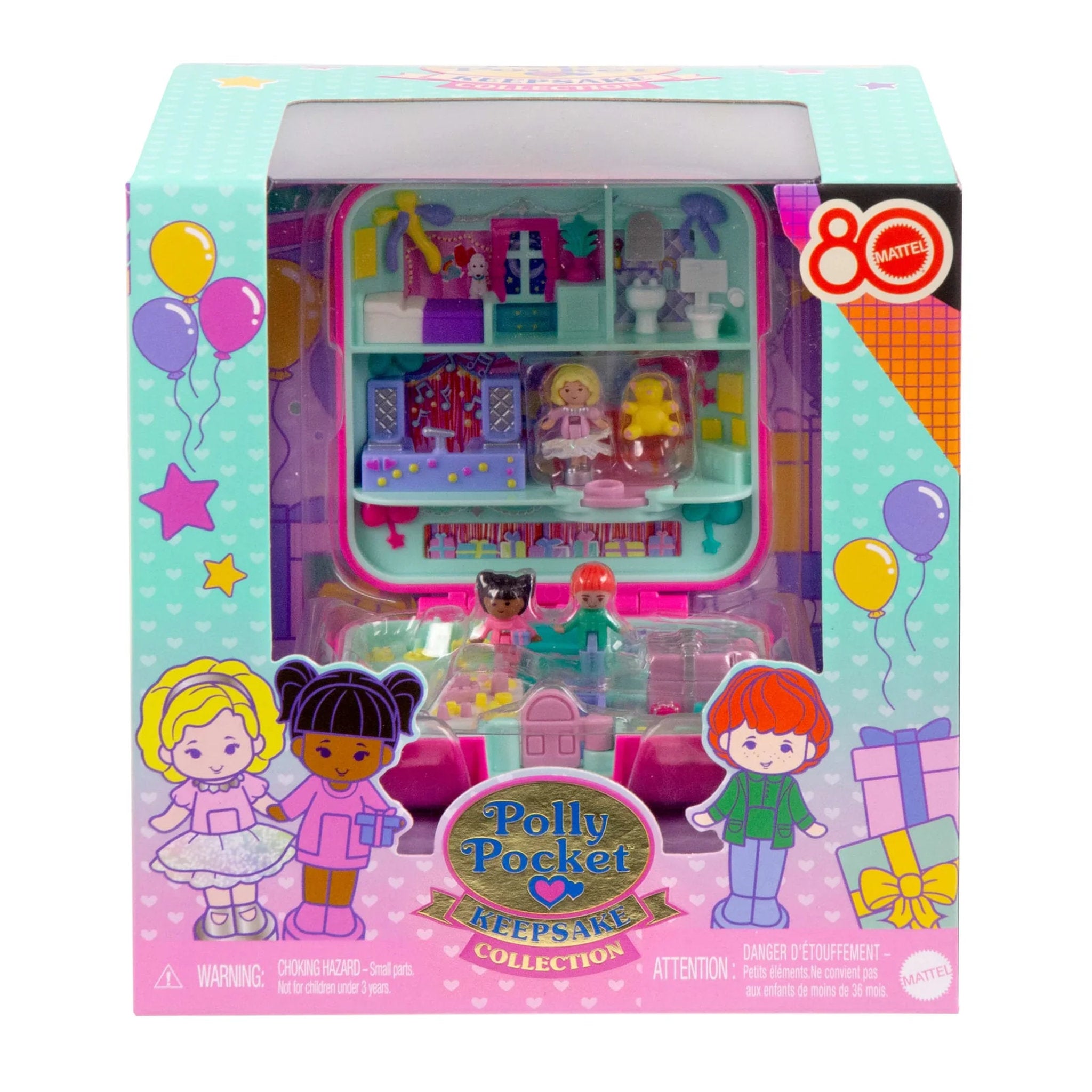 Polly Pocket 80th Anniversary Keepsake Collection Compact