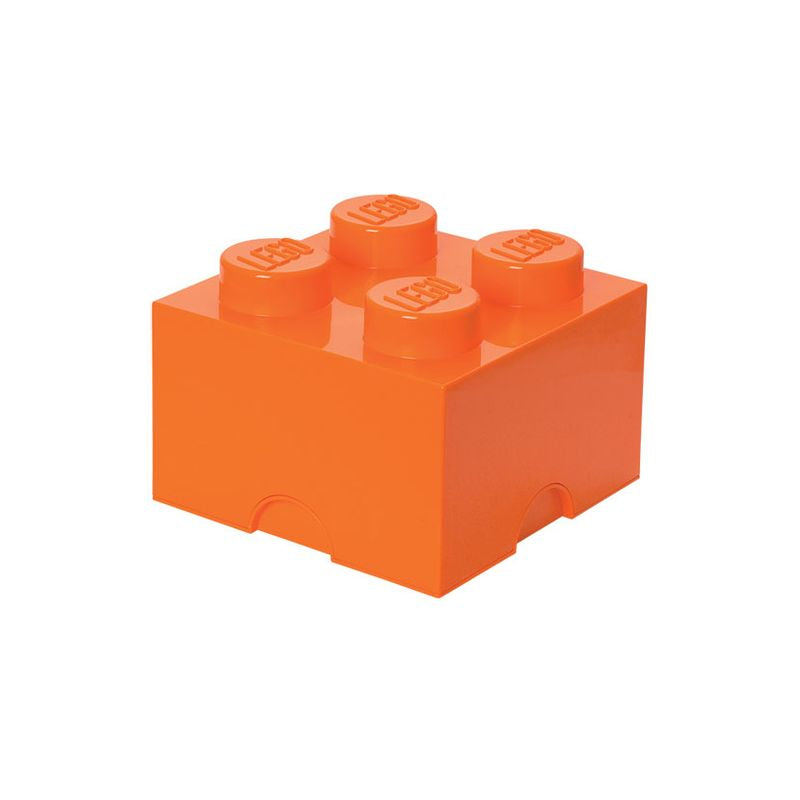 LEGO Storage Brick Brick Orange – Toyworld NZ