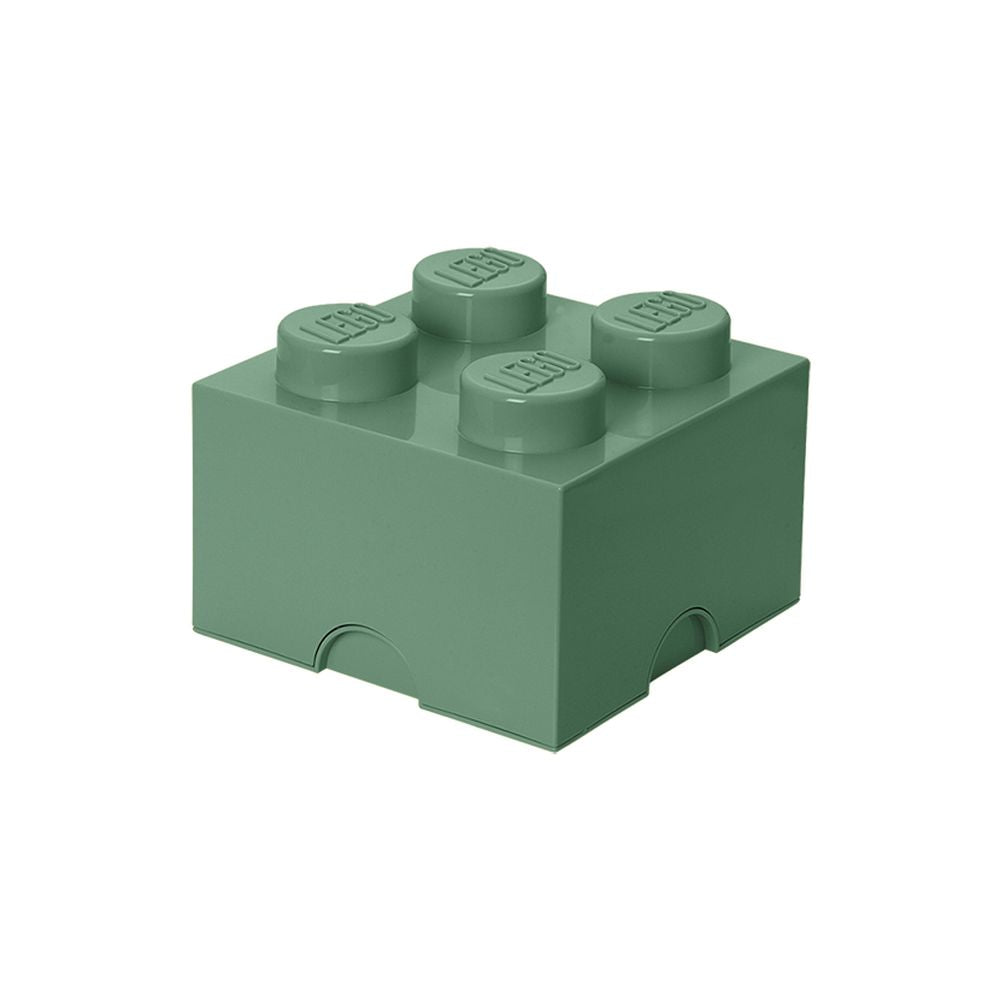 LEGO Storage Brick Brick Sand Green – Toyworld NZ
