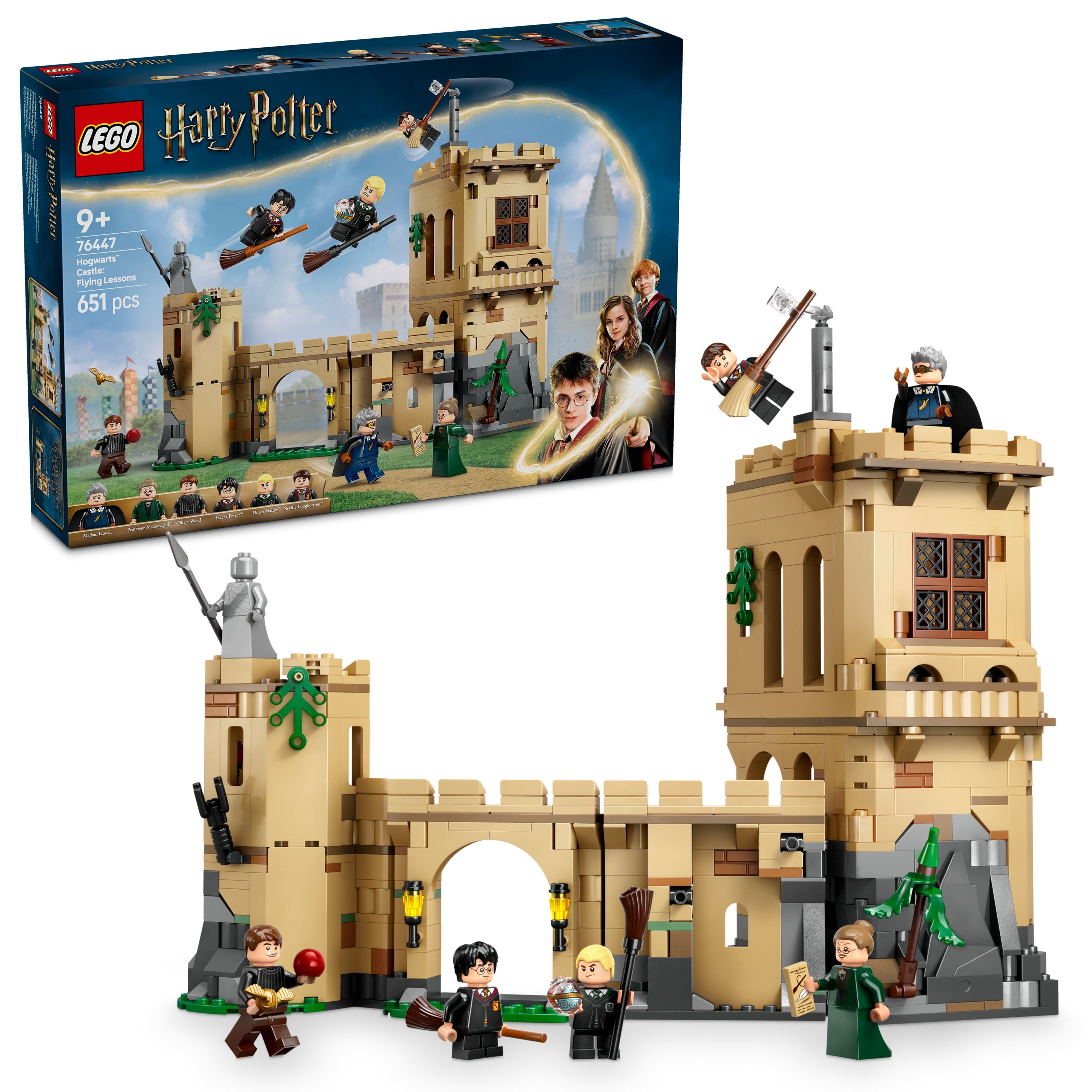 LEGO 76447 Harry Potter Hogwarts Castle: Flying Lessons – Toyworld NZ