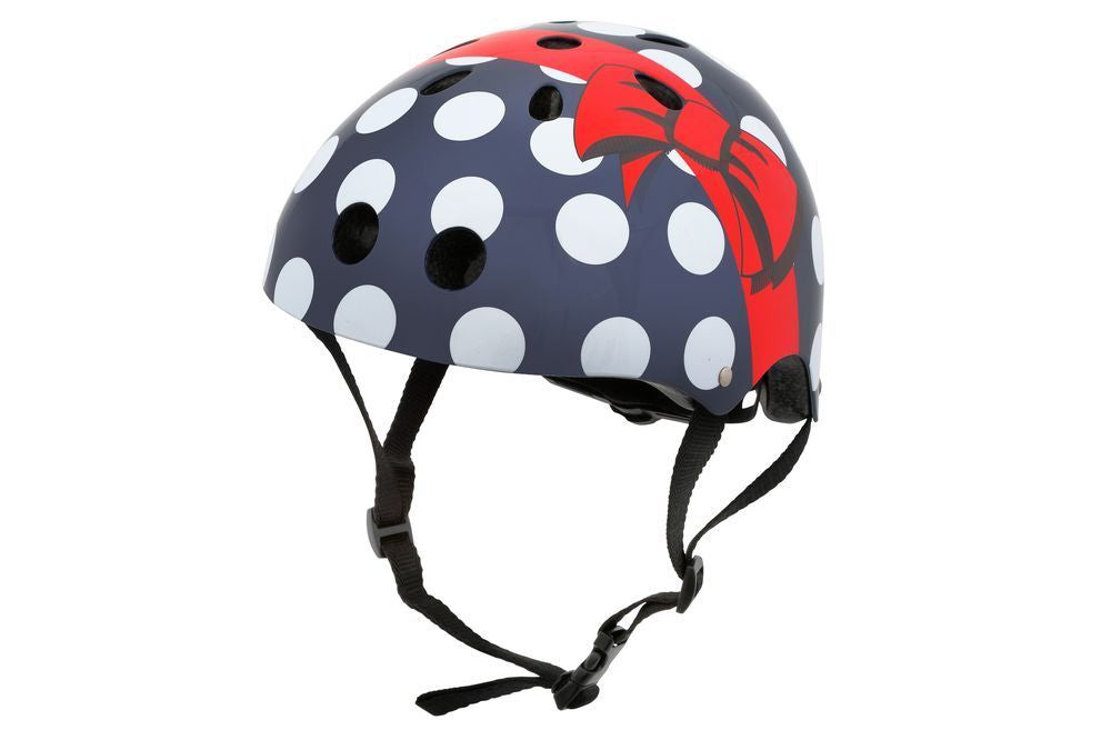 Mini Hornit Lids Polka Dot With Bowtie Small Helmet 48-53cm – Toyworld NZ