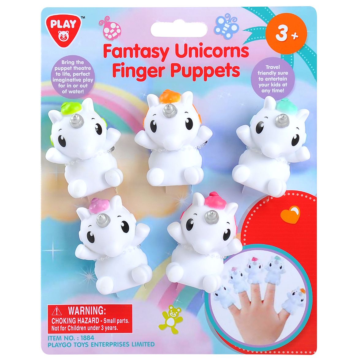 Playgo Toys Unicorns Finger Puppets – Toyworld NZ