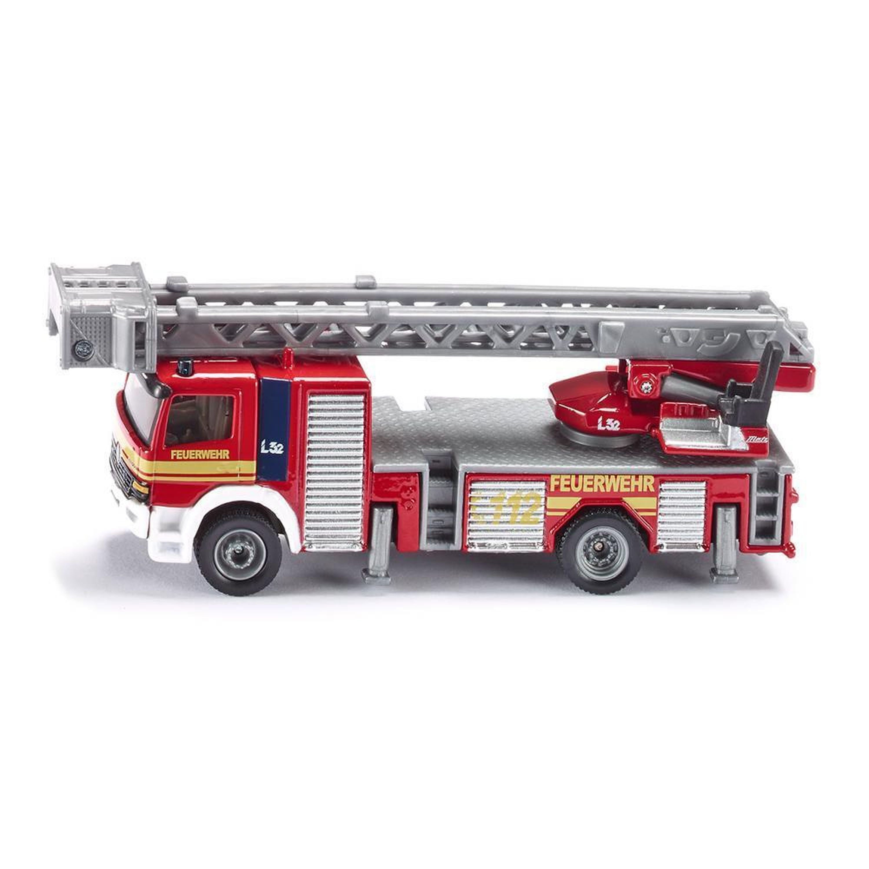 Siku 1841 1:87 Mercedes Fire Engine Ladder Truck – Toyworld NZ