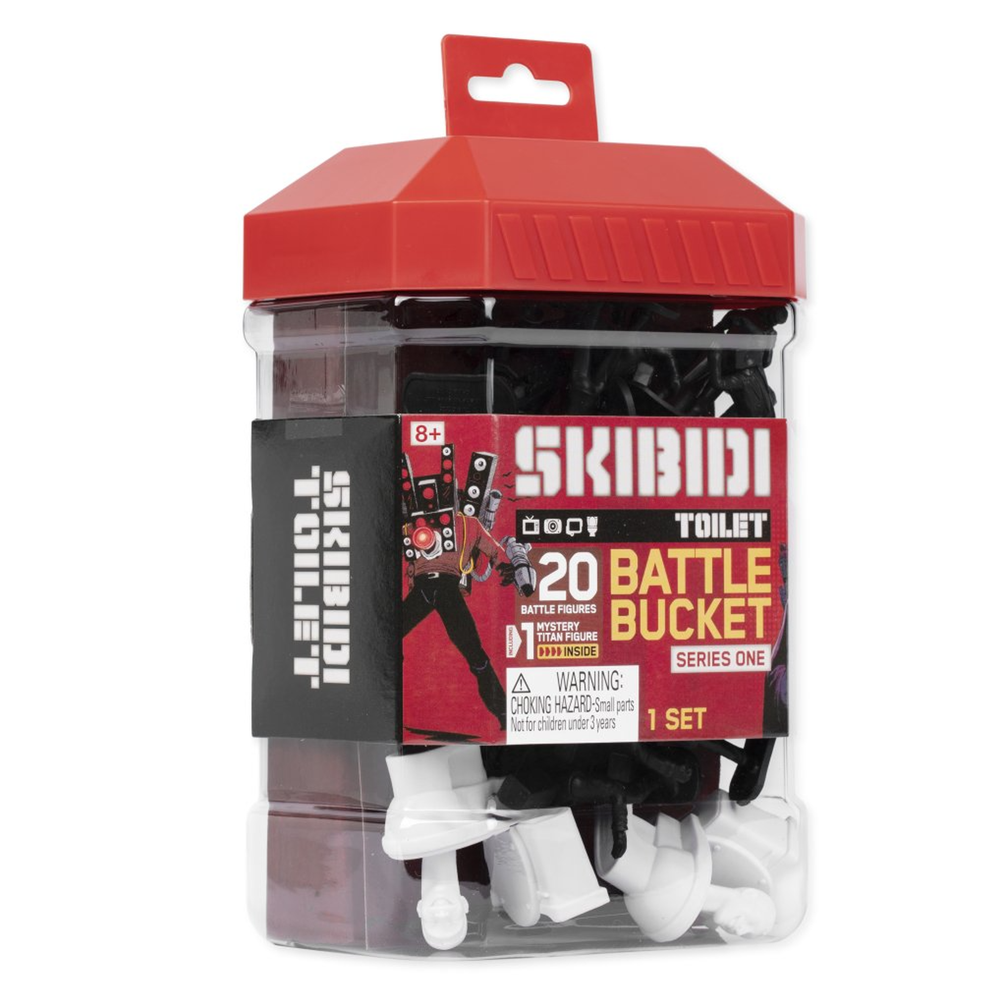 Skibidi Toilet Battle Bucket – Toyworld NZ - Main Image