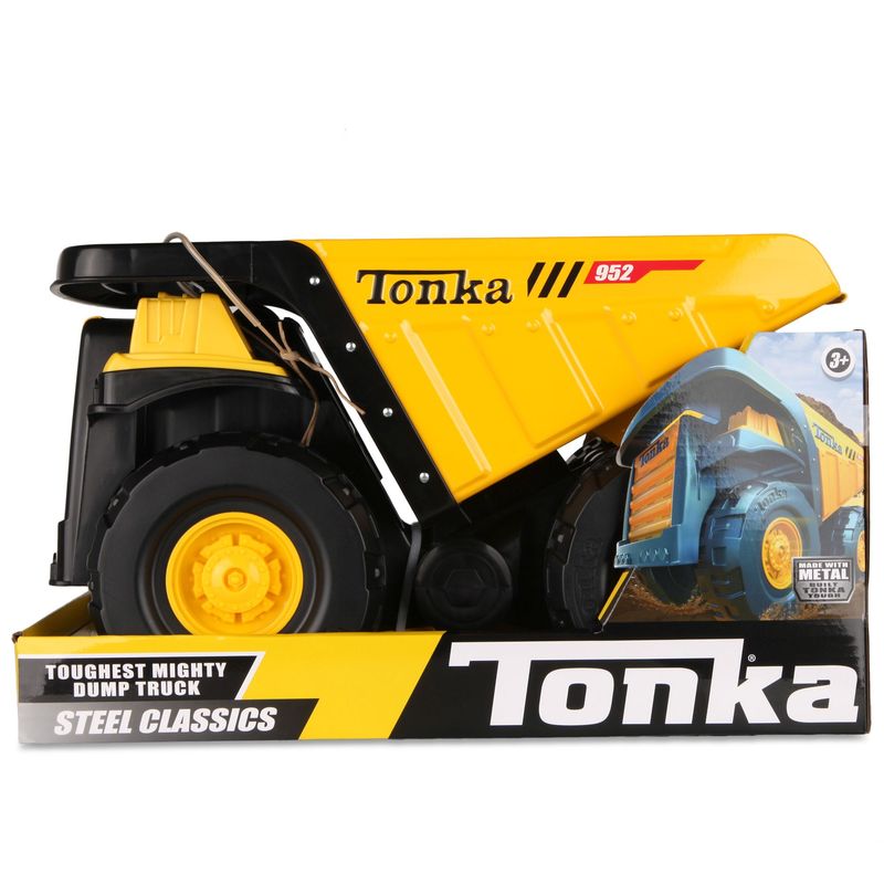 Tonka Steel Classics Toughest Mighty Dump Truck – Toyworld NZ