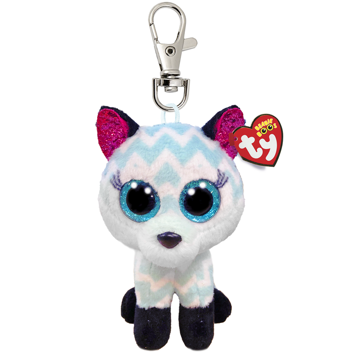 Ty Beanie Boos Clip - Atlas Aqua Fox – Toyworld NZ Ty Beanie Boos Clip - Atlas Aqua Fox – Toyworld NZ