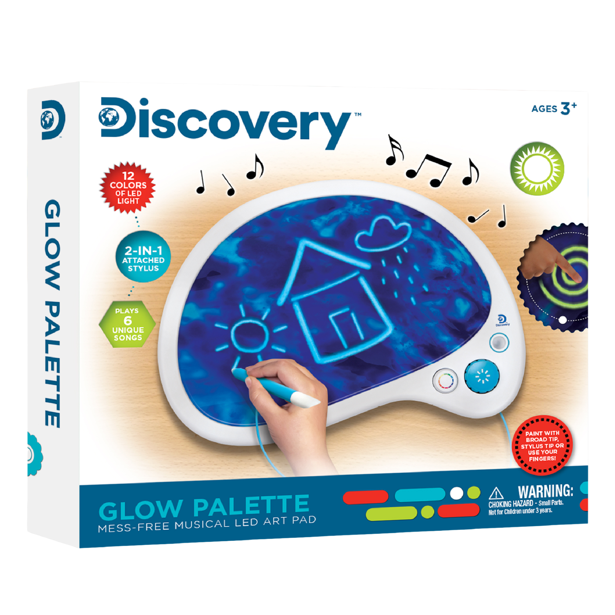 Discovery Glow Palette Mess-Free Led Art Pad – Toyworld NZ