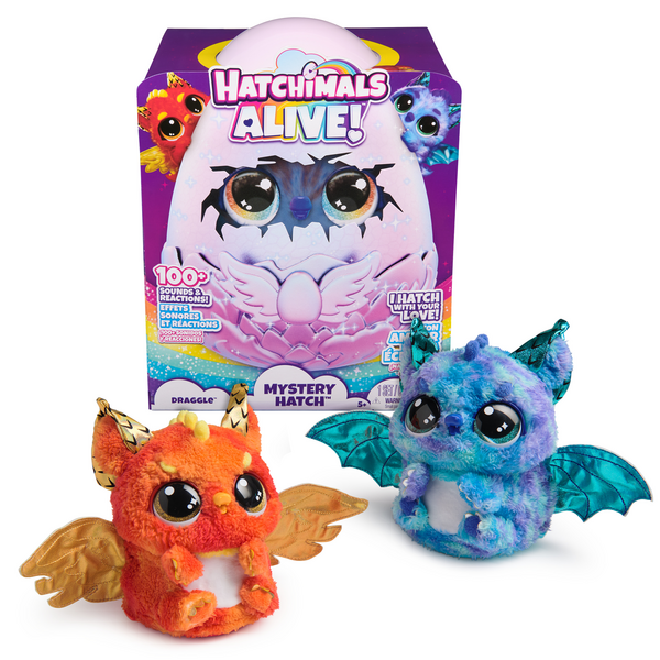 Hatchimals Alive! Mystery Hatch Draggle – Toyworld NZ