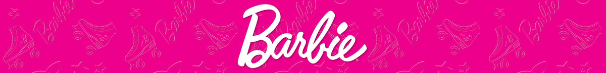 Barbie toy collection banner.