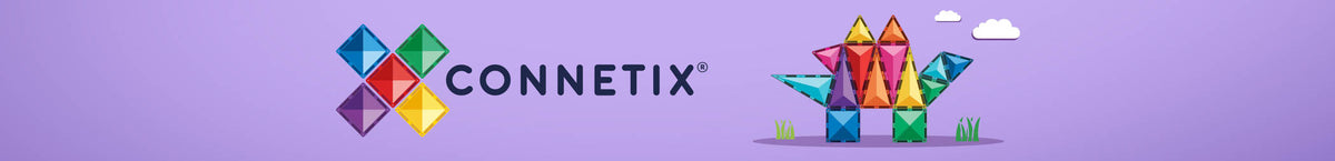 Connetix magnetic tile toys collection banner