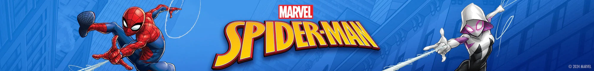 Spider-Man collection Toyworld banner image