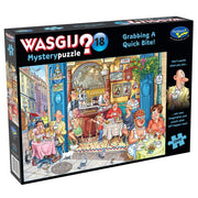 Wasgij Mystery #18 Grabbing A Quick Bite! 1000 Piece Puzzle - Toyworld NZ