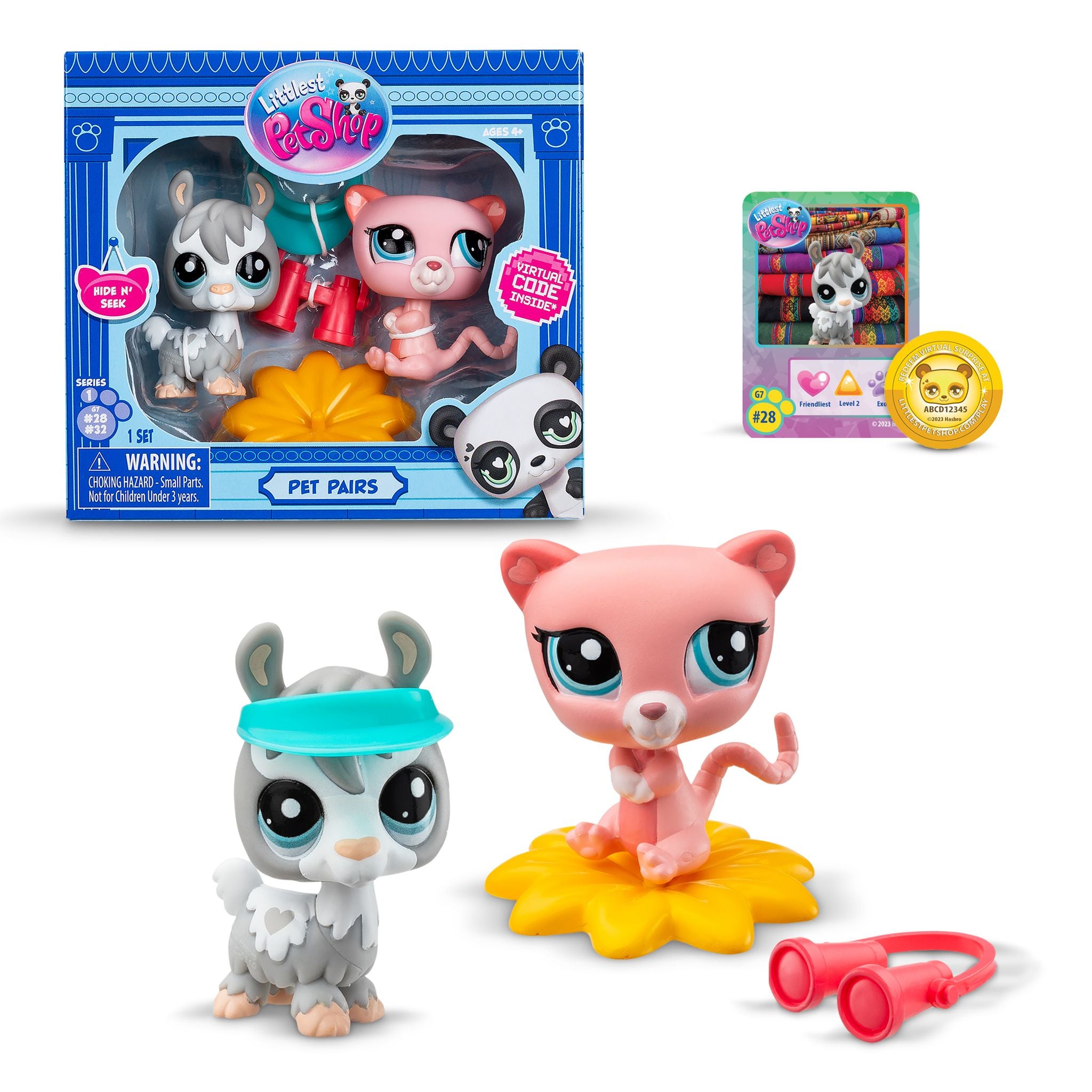 Littlest Pet Shop Pet Pairs Hide N' Seek
