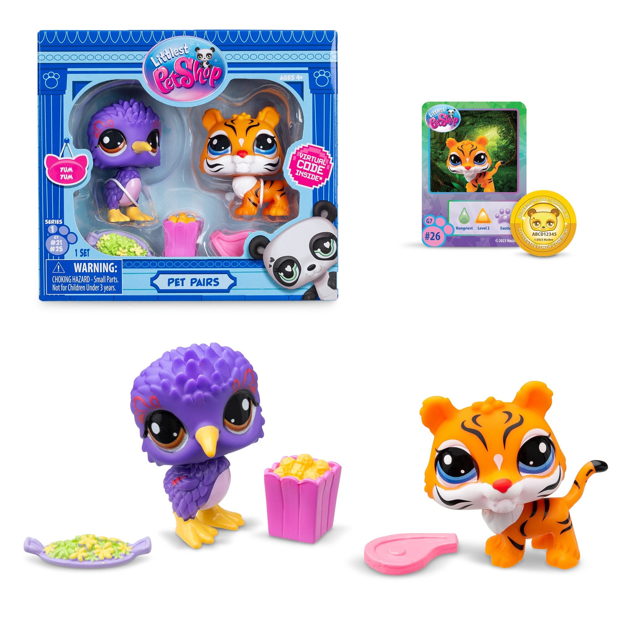 Littlest Pet Shop Pet Pairs Yum Yum