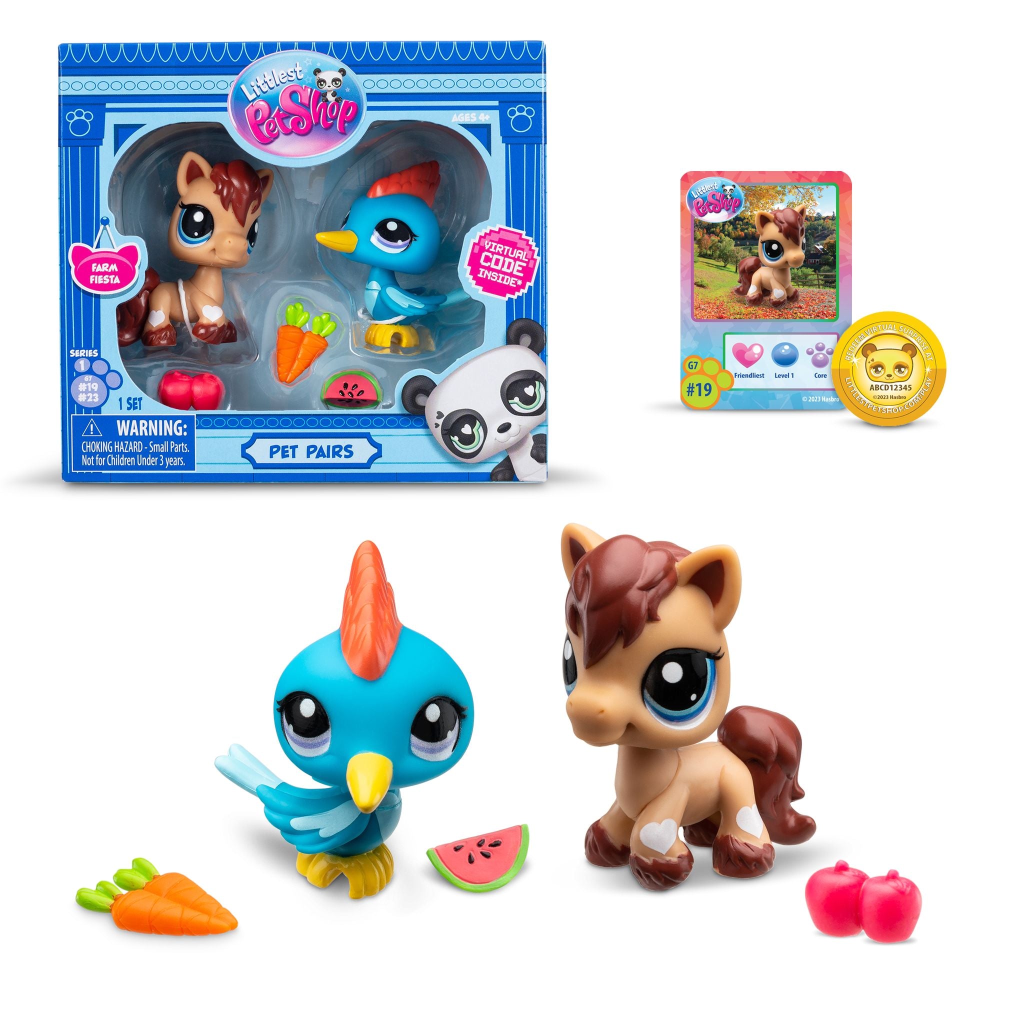 Littlest Pet Shop Pet Pairs Farm Fiesta
