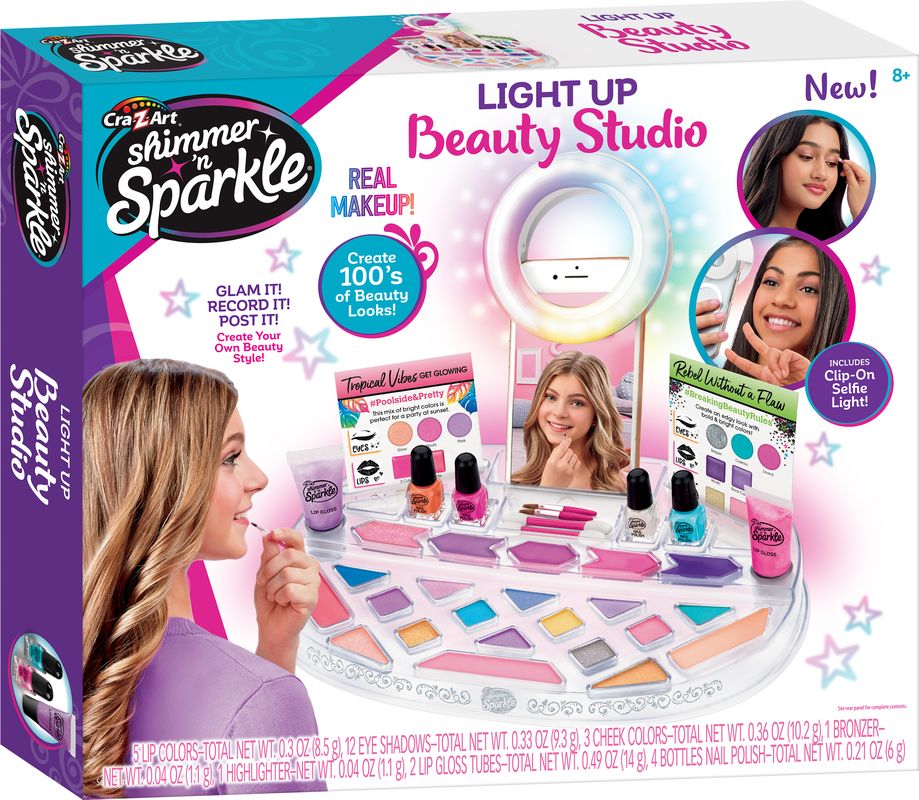 Cra-Z-Art Shimmer 'N Sparkle Light Up Beauty Studio