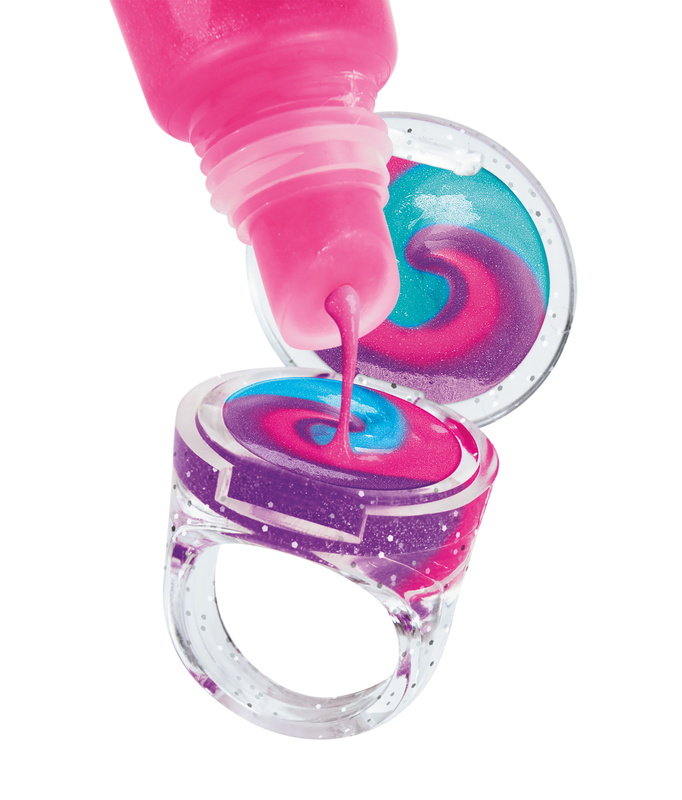 Cra-Z-Art Shimmer 'N Sparkle Glitter & Gem Lip Gloss Lockets