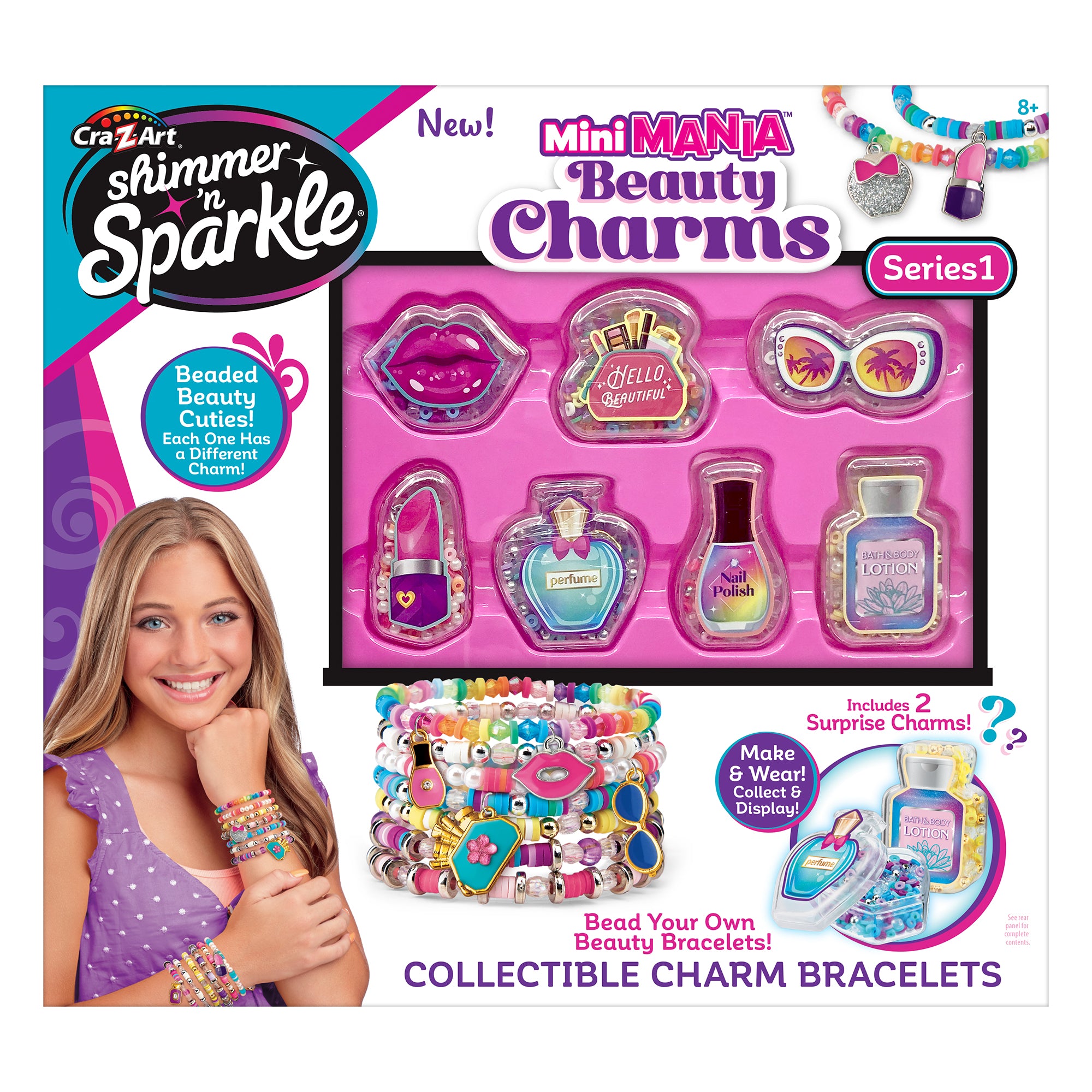 Cra-Z-Art Shimmer 'N Sparkle Mini Mania Beauty Charms