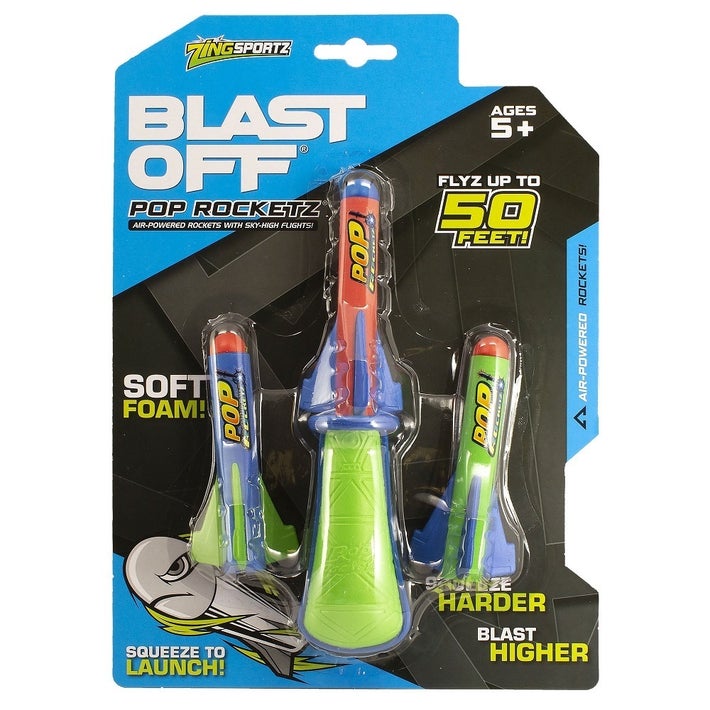 Zing Toys Blast Off Pop Rocketz - Toyworld NZ