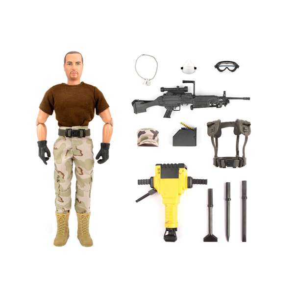 World Peacekeepers 1:6 Military Figure And Accessories Combat Engineer