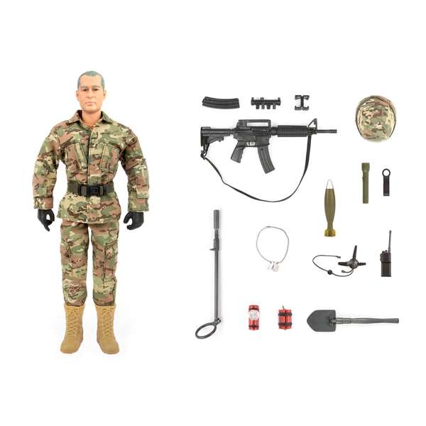 World Peacekeepers 1:6 Military Figure And Accessories E.O.D. Technician Explosive Ordnance Disposal