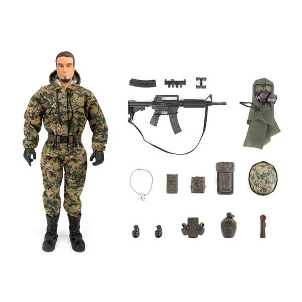 World Peacekeepers 1:6 Military Figure And Accessories Marine (NBC Specialist)