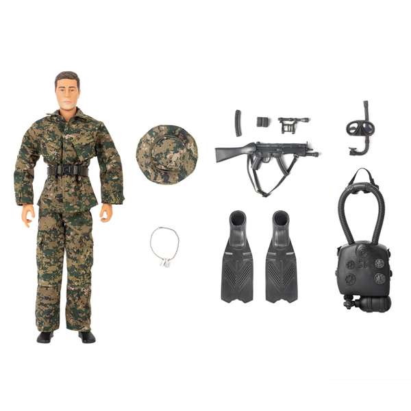World Peacekeepers 1:6 Military Figure And Accessories Navy Seals (Special Ops)